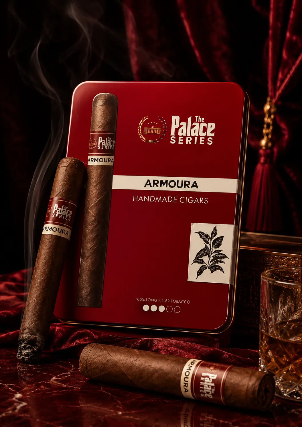Armoura in its tin