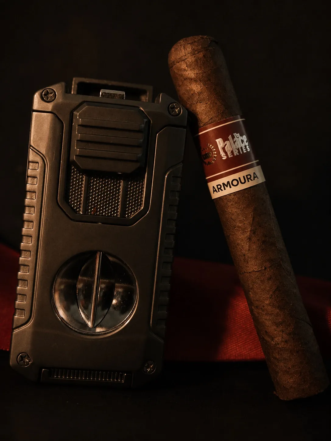 Armoura, ready to light