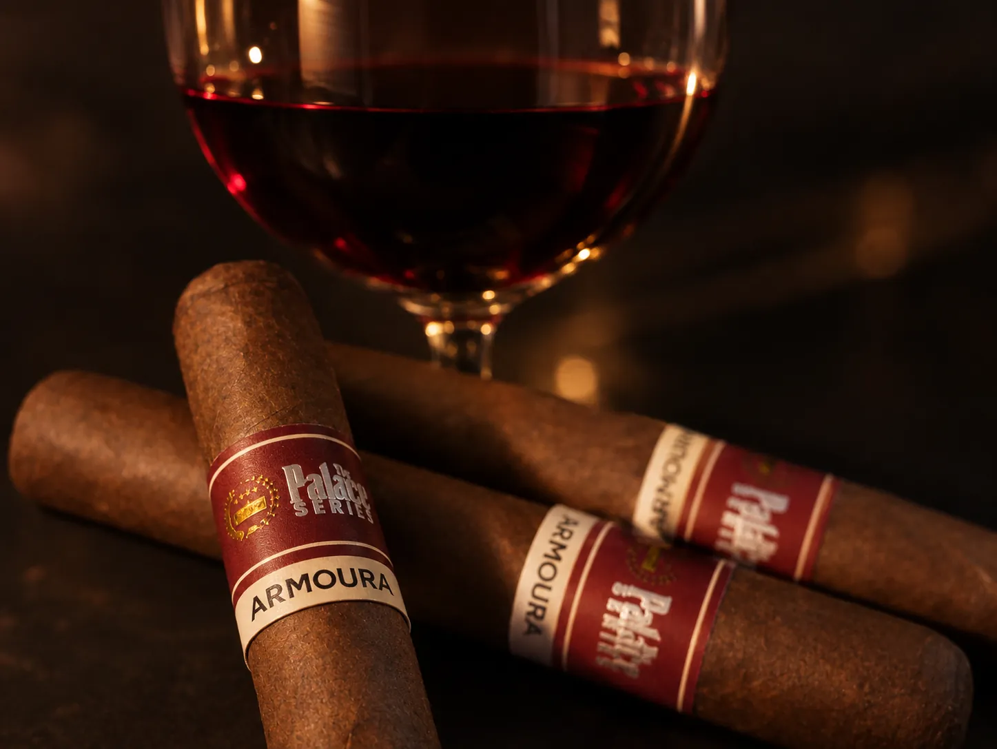 Armoura and red wine