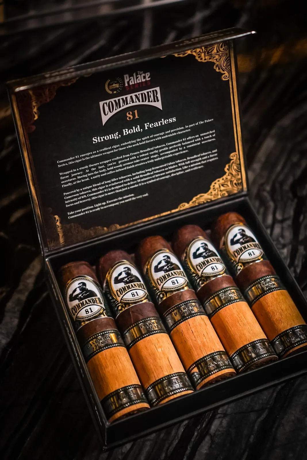 Commander 81, box of five